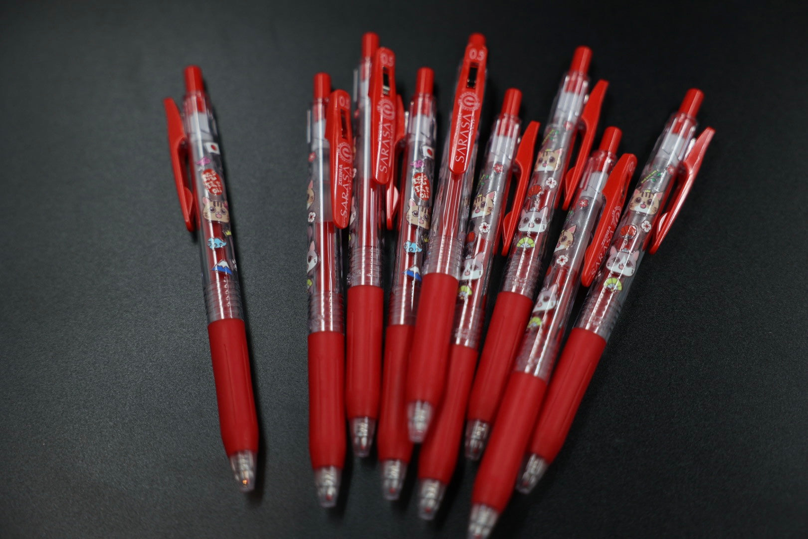 三寶 Sarasa筆 (紅色)